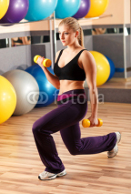 Fototapety fitness trainer