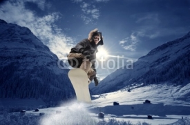 Fototapety Snowboard