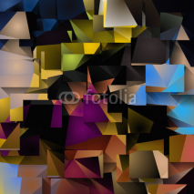 Fototapety DImensional Colorful Abstract