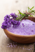 Naklejki lavender salt for spa