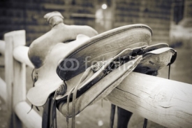 Fototapety saddle