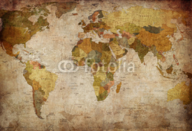 Naklejki World Map