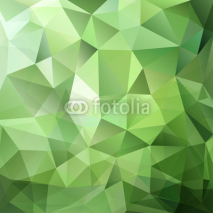 Naklejki Abstract green triangle background