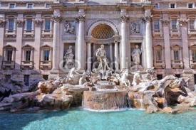 Obrazy i plakaty Rome, Italy - Trevi Fountain
