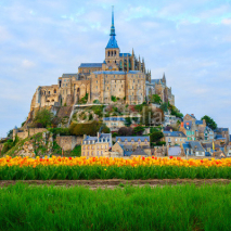Fototapety Abbey  of Mont Saint Michel,