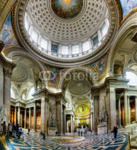 Naklejki Ancient architecture of Pantheon in Paris, France