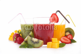 Naklejki fruit juice