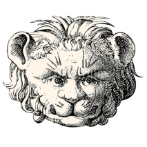 Naklejki Masque de Lion
