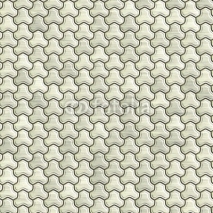 Fototapety Abstract metal ornament background. Seamless.