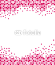 Pink mosaic background