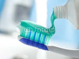 Fototapety brushing teeth