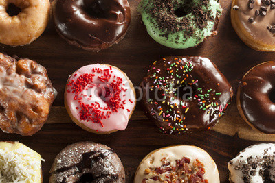 Assorted Homemade Gourmet Donuts