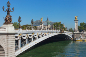 Fototapety Alexander III bridge, Paris.
