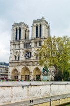 Fototapety Paris, Frankreich. Notre Dame