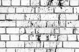 Fototapety Brick texture with scratches and cracks