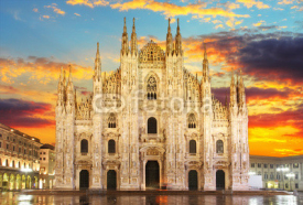 Naklejki Milan - Duomo