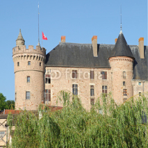 Naklejki château de La Palice