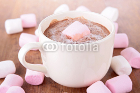 Fototapety chocolate and marshmallow