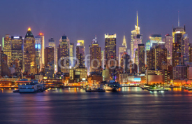 Fototapety Manhattan at night