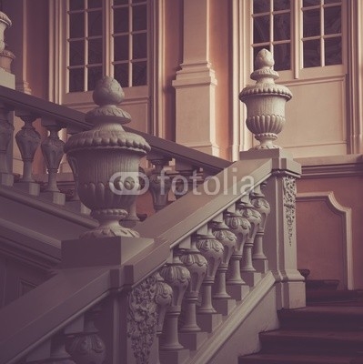 Staircase in a palace