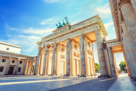 Naklejki Berlin Brandenburg Gate, Berlin, Germany