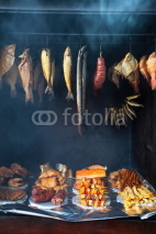 Fototapety Marine fish from smokehouse is a great source of omega 3