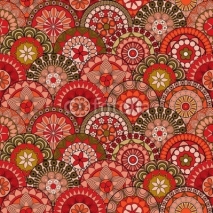 Naklejki Seamless oriental pattern