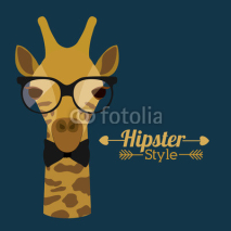 Obrazy i plakaty Animal hipster design