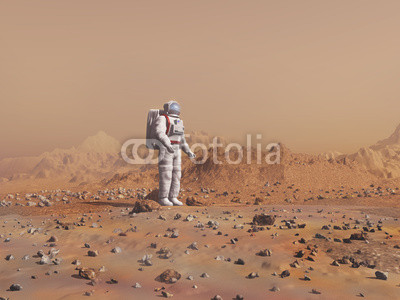 Hombre en Marte