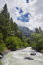 Fototapety Mountain River