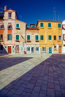 Traditional Venetian courtyard