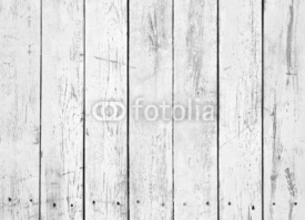 Fototapety Black and white background of wooden plank