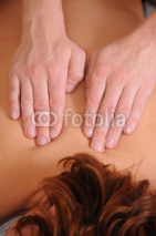 Woman on massage