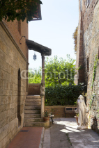 Fototapety Tuscany sigths, siena alley