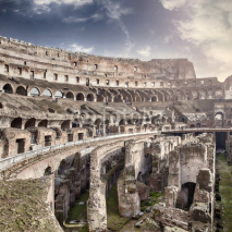 Naklejki Inside Colosseum