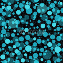 Naklejki Seamless dark and blue pattern