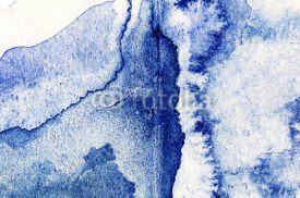 Fototapety Abstract hand drawn watercolor background, raster illustration.
