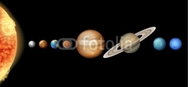 Fototapety The Solar System
