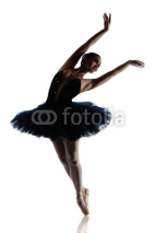 Naklejki Female ballet dancer