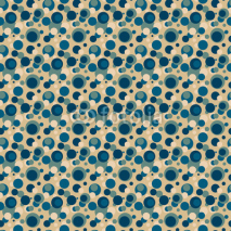 Fototapety Seamless polka dot pattern in retro style.