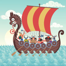 Naklejki Viking Ship