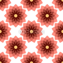 Naklejki Floral pattern seamless