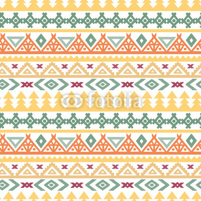 Tribal art ethnic boho seamless pattern 