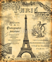 Naklejki Paris 1900
