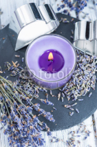 Naklejki Lavender Candle