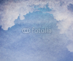 Fototapety Fondo antiguo, nubes