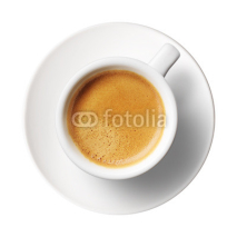 Obrazy i plakaty coffee cup on white background