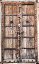 Obrazy i plakaty Old wooden door.