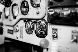 Fototapety Airplane cockpit