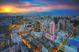 Naklejki Bangkok city